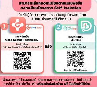 รวมลิงก์ ลงทะเบียนรักษาโควิด-19 ด้วยระบบการแพทย์ทางไกล รวมลิงก์ ลงทะเบียนรักษาโควิด-19 ด้วยระบบการแพทย์ทางไกล
