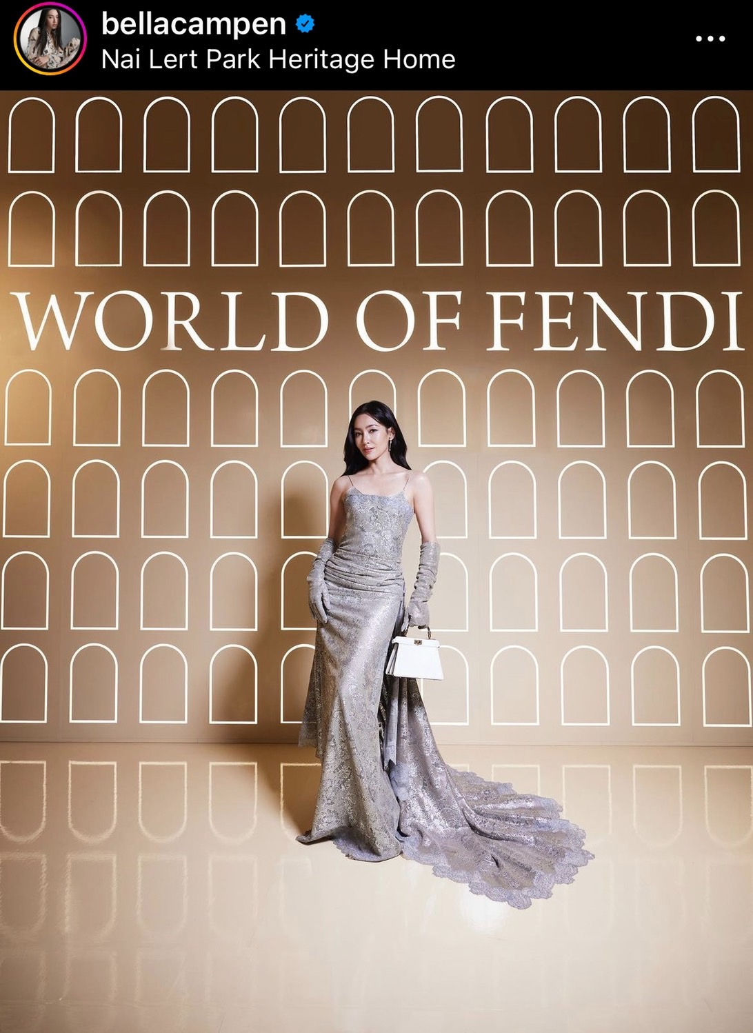 เบลล่า ออกงานในฐานะ  Friend of FENDI สวยดุจเจ้าหญิง